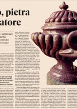 Review of “Porphyry” by Marco Carminati in the Sunday supplement of the  newspaper ‘Il Sole 24 Ore’