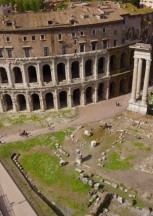 Drone sul Teatro di Marcello