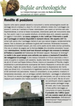 “BUFALE ARCHEOLOGICHE”…. Nuova rubrica sul Giornale dell’Arte