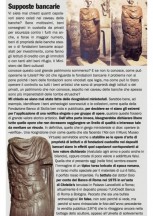 “BUFALE ARCHEOLOGICHE” Rubrica sul Giornale dell’Arte – Novembre 2014