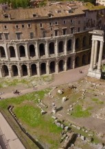 Drone over the Theatre of Marcellus