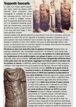 “BUFALE ARCHEOLOGICHE” Rubrica sul Giornale dell’Arte – Novembre 2014