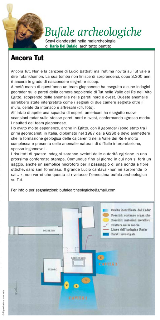 Bufale archeologiche Luglio 2016 Ancora TUT Dario Del Bufalo