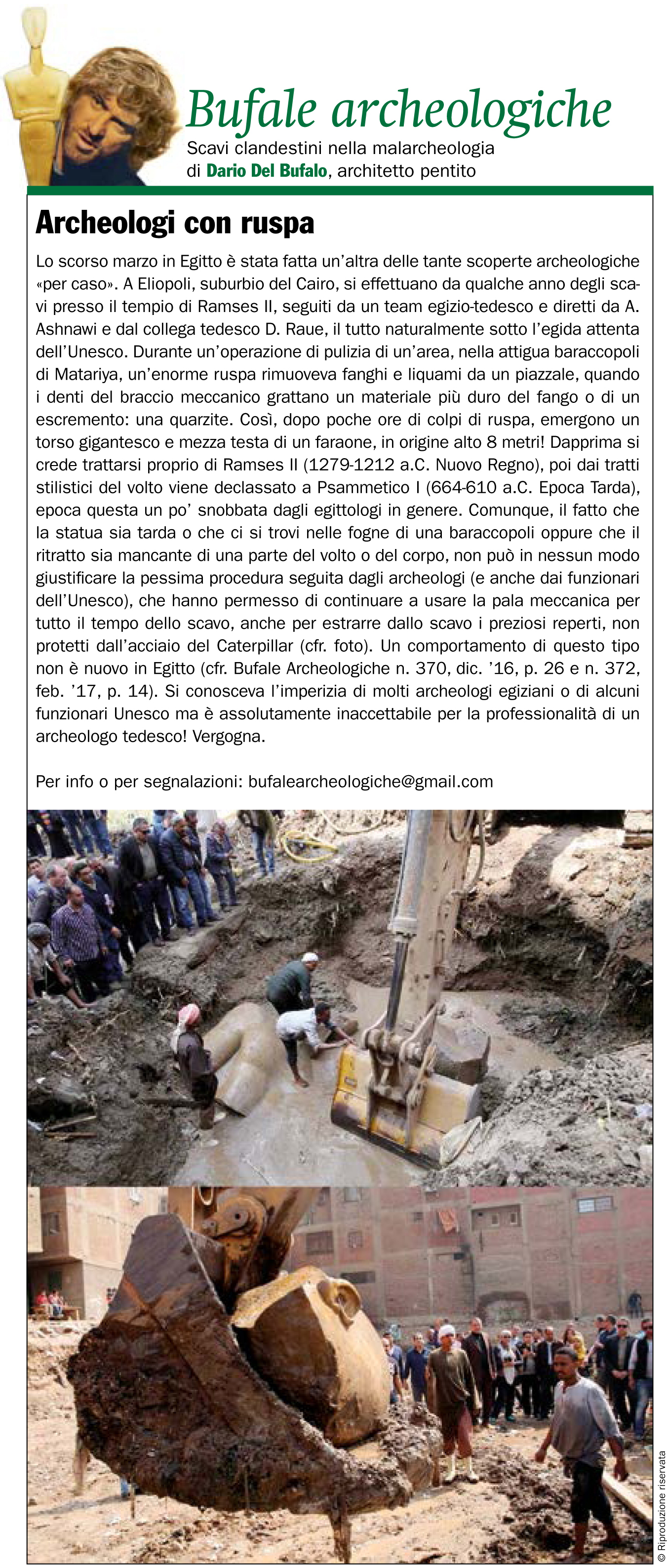 Bufale-Archeologiche-Giugno-2017-Giornale-dellArte-Dario-Del-Bufalo
