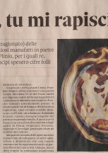 Recensione di “Murrina Vasa” a cura di Marco Carminati sul domenicale del Sole24Ore